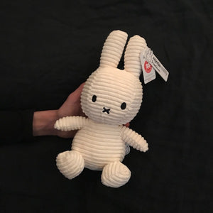 Miffy Corduroy Soft Toy – White