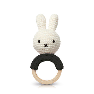 Just Dutch Miffy Teether – Black