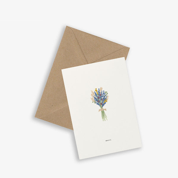 Kartotek Copenhagen Greeting Card - Bouquet