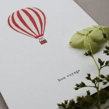 Kartotek Copenhagen Greeting Card - Hot Air Balloon