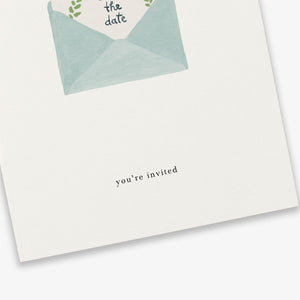 Kartotek Copenhagen Greeting Card - Save The Date