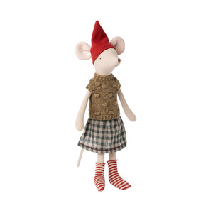 Maileg Christmas Clothes, Medium Mouse - Girl