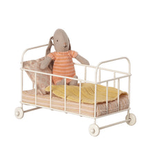 Maileg Cot Bed, Micro - Rose