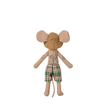 Maileg Beach Mice - Dad in Cabin de Plage - Elenfhant