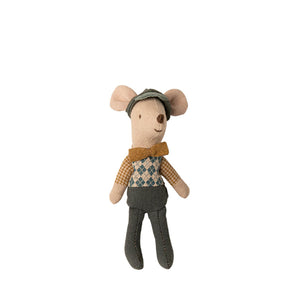 Maileg Mouse Car with Garage - Yellow