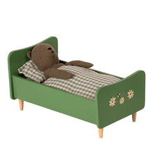 Maileg Wooden Bed, Teddy Dad - Dusty Green