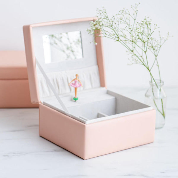 Meminio Musical Jewellery Box - Blush Pink