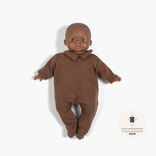 Minikane "Collection Babies" Onesie CORENTIN - Chocolat - Elenfhant