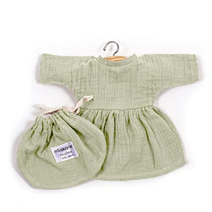 Minikane Paola Reina Baby Doll Dress FAUSTINE – Pistache