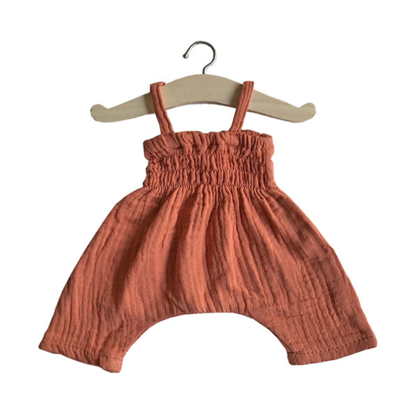 Minikane Paola Reina Baby Doll Jumpsuit BONNIE - Terre de Sienne