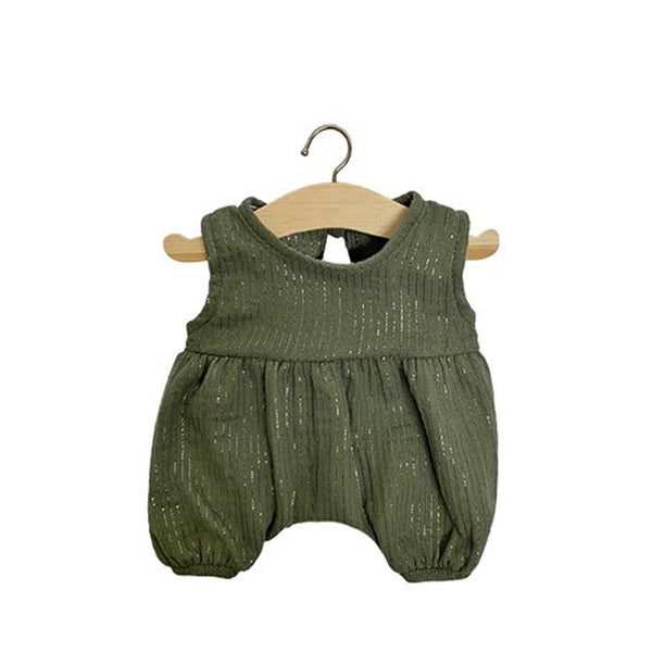 Minikane Paola Reina Baby Doll Jumpsuit NOA – Lurex Vert