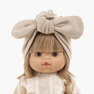 Minikane Paola Reina Baby Doll Bow Turban - Lin