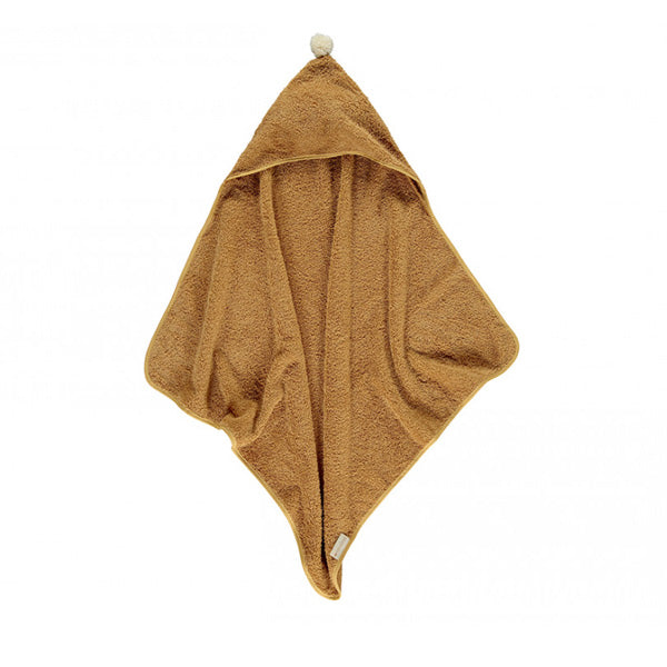 Nobodinoz So Cute Baby Bath Cape - Caramel