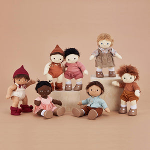 Olli Ella Dinkum Doll Snuggly Set - Toffee