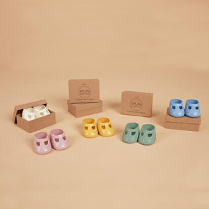 Olli Ella Dinkum Doll Shoes - Mallow Pink