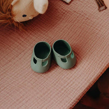 Olli Ella Dinkum Doll Shoes - Basil Green