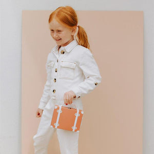 Olli Ella Dinkum Doll Travel Togs - Apricot