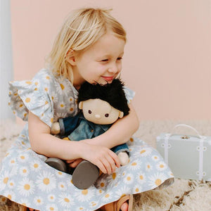 Olli Ella Dinkum Doll Travel Togs - Sage