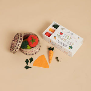 Olli Ella Felt Craft Set -Vegetable