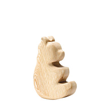 Ostheimer Rocking Bear - Natural Wood