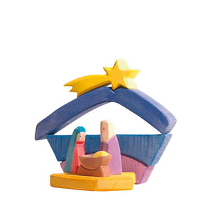 Ostheimer Rainbow Nativity Set