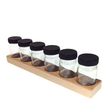 Wooden Paint Jar Holder (6x100ml)