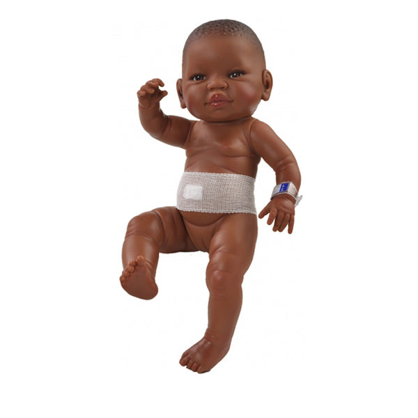 Paola Reina Newborn Doll - Bebitos African Girl