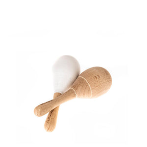 Pellianni Wooden Shaker Set - Nature/White