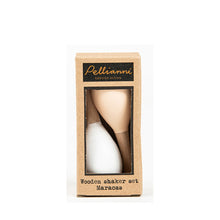 Pellianni Wooden Shaker Set - Nude