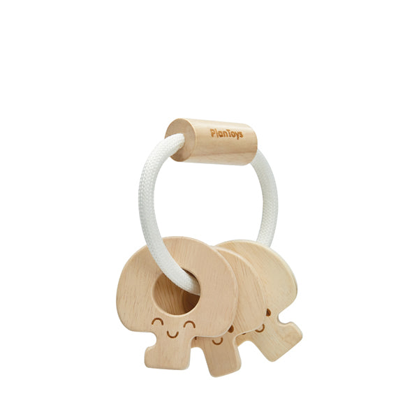 Plan Toys Key Rattle – Natural