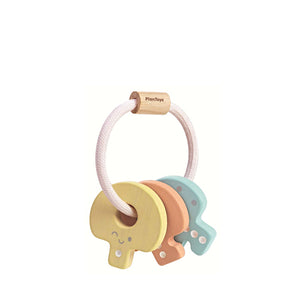 Plan Toys Key Rattle – Pastel