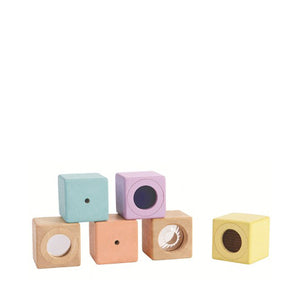 Plan Toys Sensory Blocks – Pastel