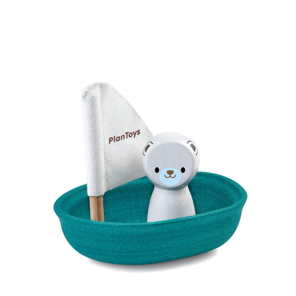 Plan Toys Sailing Boat - Polar Bear