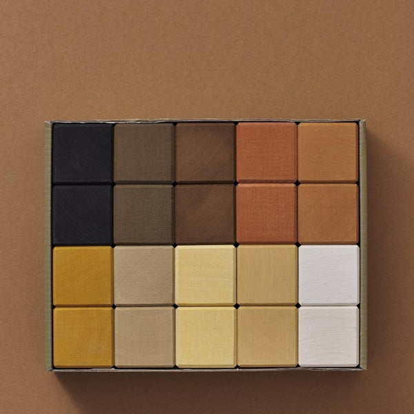 Raduga Grëz Cubes Set 20pcs – Skin Tones