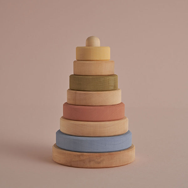 Raduga Grëz Stacking Tower - Pastel Natural