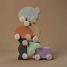 Raduga Grëz Wooden Shape Toy Car – Clay