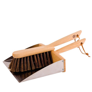 Redecker Dustpan / Hand Brush Set with Magnet