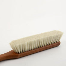 Redecker Book Dust Brush - Pear Wood / Goat Hair