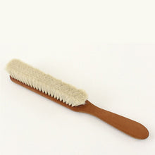 Redecker Book Dust Brush - Pear Wood / Goat Hair