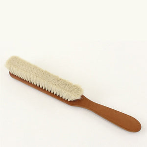 Redecker Book Dust Brush - Pear Wood / Goat Hair