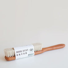 Redecker Book Dust Brush - Pear Wood / Goat Hair