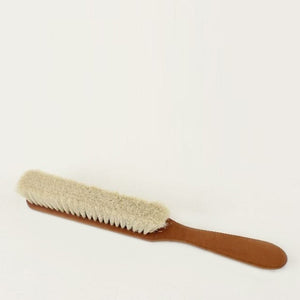 Redecker Book Dust Brush - Pear Wood / Goat Hair