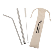 Redecker Drinking Straw Set - Stainless Steel