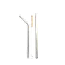 Redecker Drinking Straw Set - Stainless Steel