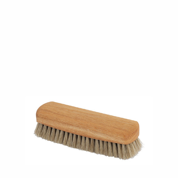 Redecker Shoe Shine Brush - Oak Wood Light Horsehair