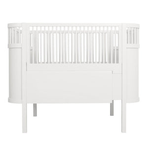 Sebra Kili Bed Baby Junior White