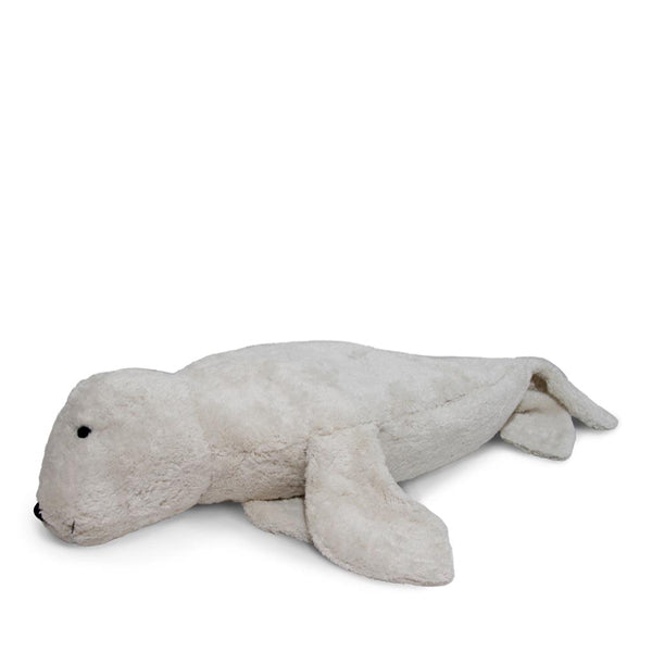 Senger Naturwelt Cuddly Animal / Heat Cushion - Seal White Large