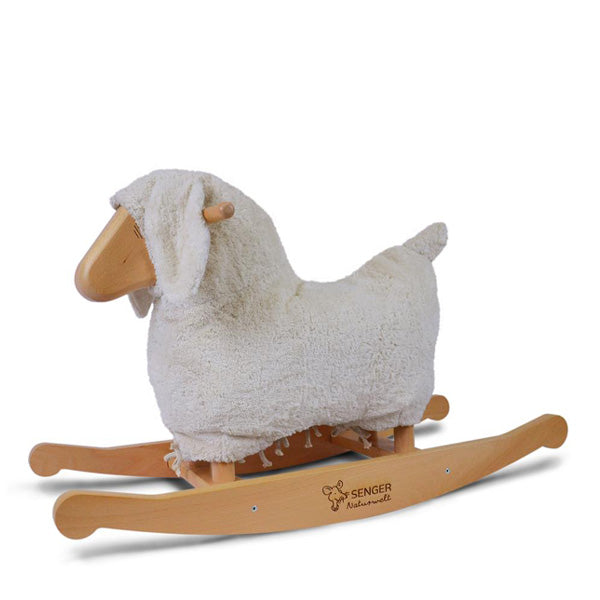 Senger Naturwelt Rocking Sheep - White