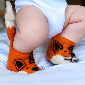 Sew Heart Felt Finlay Fox Slippers