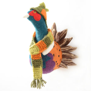 Sew Heart Felt Animal Head - Sherlock Pheasant